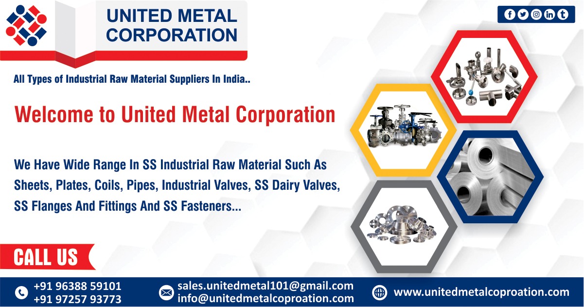 SS Industrial Raw Materials - Manufacturer and Supplier in India