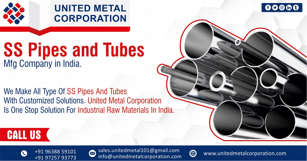 SS pipes and tubes manufacturer in ahmedabad