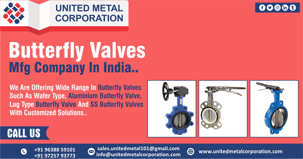 Butterfly Valves Manufacturer and Suppliers in Ahmedabad, Gujarat & India