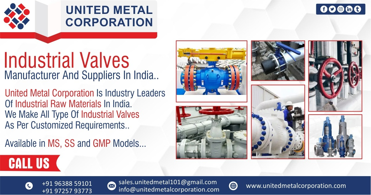 Industrial Valves Manufacturer in Ahmedabad, Gujarat & India