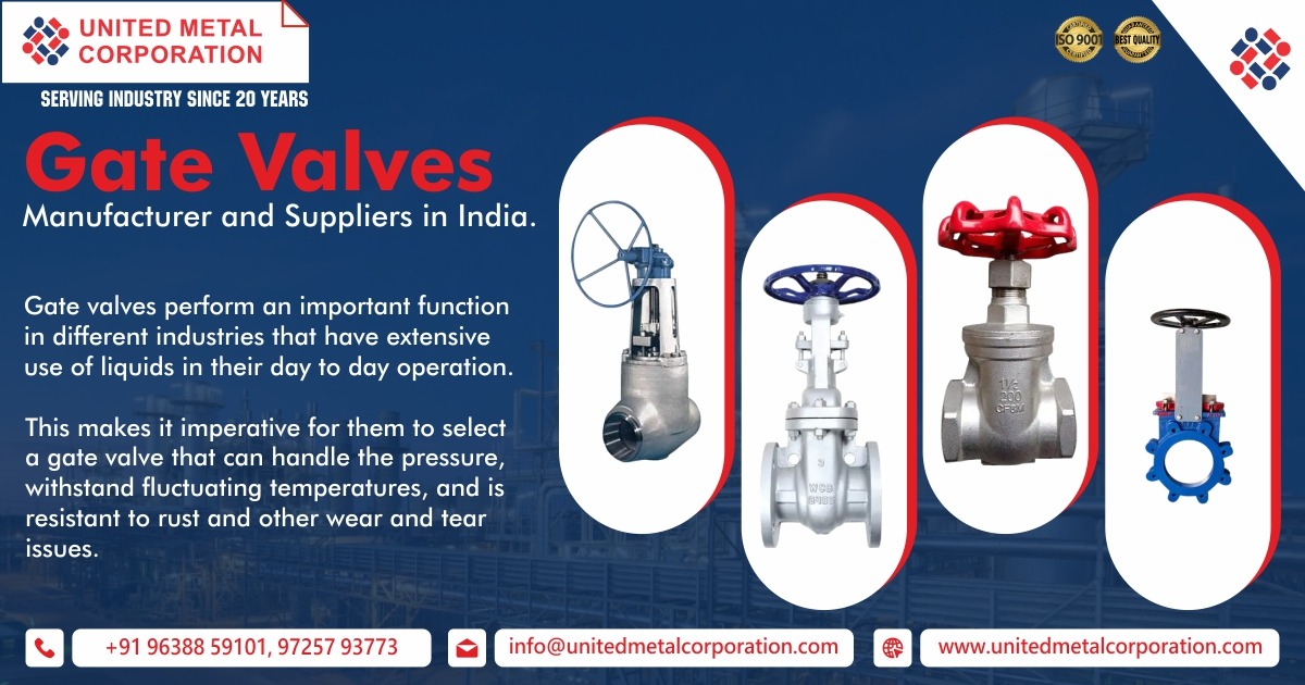 Gate Valves Manufacturer & Suppliers in Ahmedabad, Gujarat & India