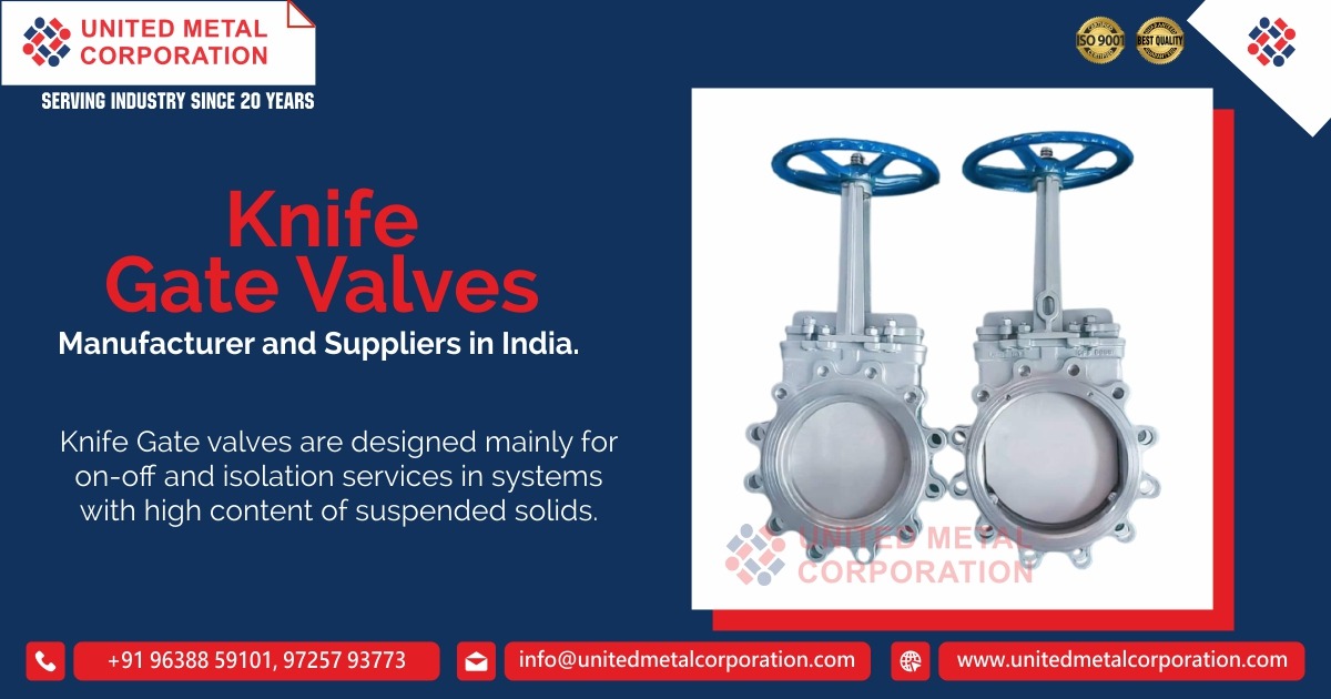 Knife Gate Valves Manufacturer & Suppliers in Ahmedabad, Gujarat & India