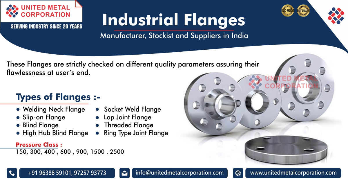 Industrial Flanges Manufacturer, Stockist, and Suppliers in India