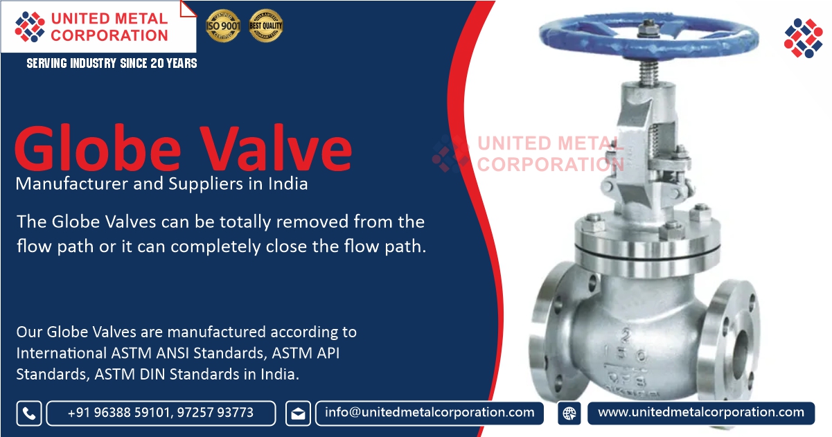 Globe Valve Manufacturer and Suppliers in India