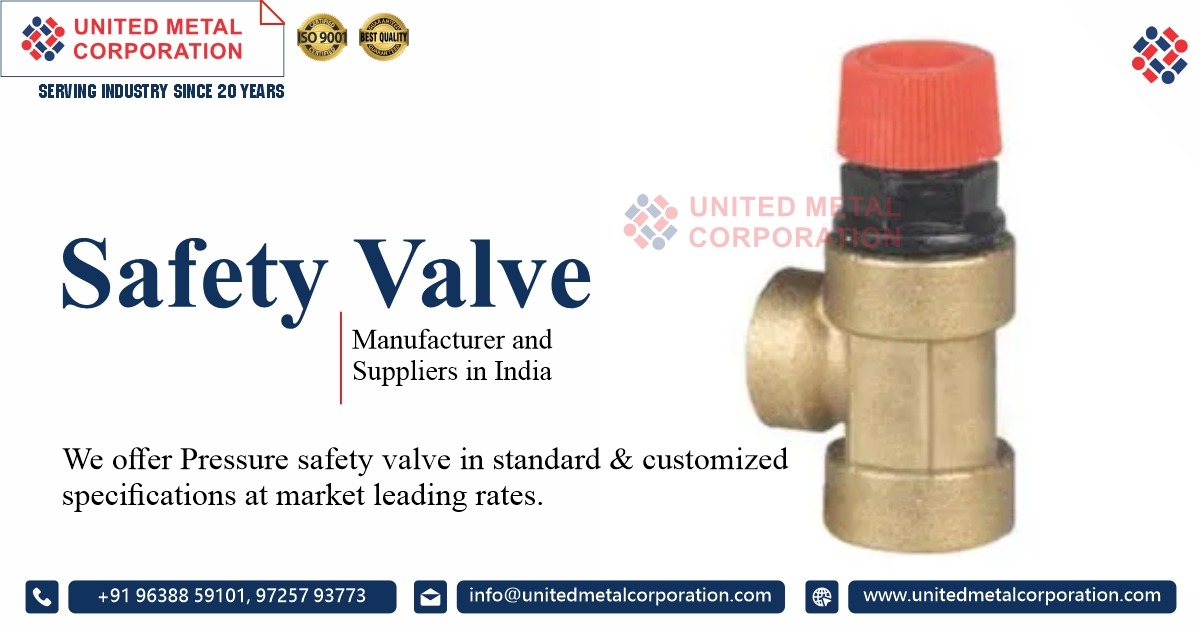 Safety Valves Manufacturer in Ahmedabad, India