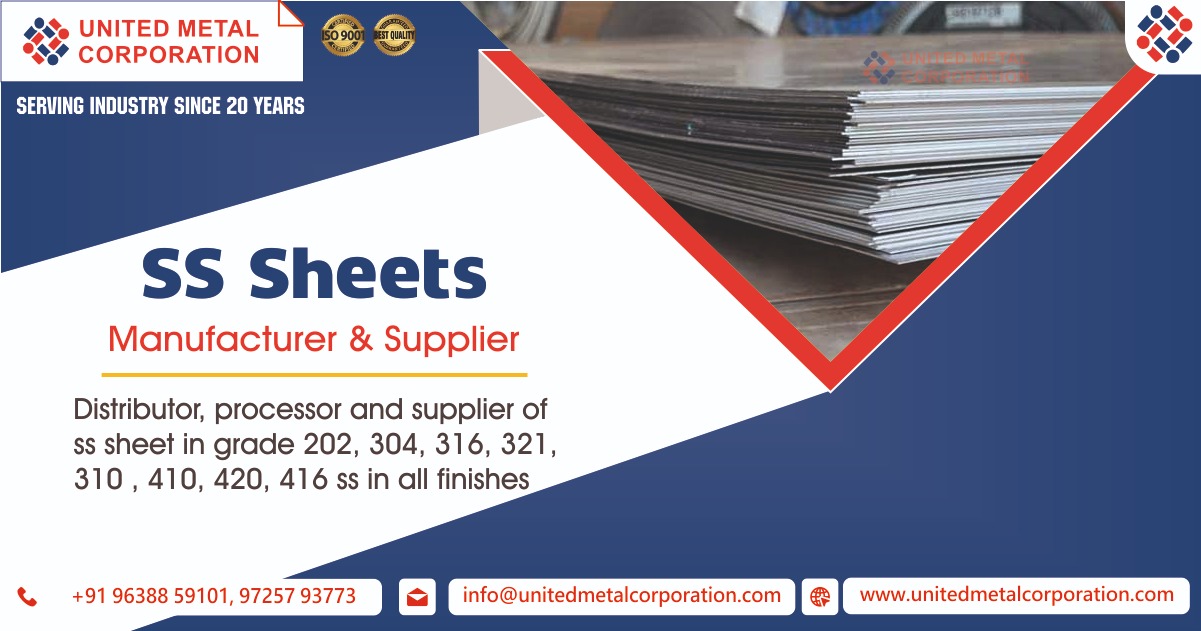 SS Sheets Suppliers in Ahmedabad