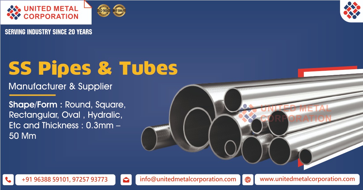 SS Pipes & Tubes Supplier in Ahmedabad