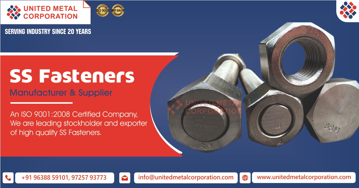 SS Fasteners Suppliers in Ahmedabad