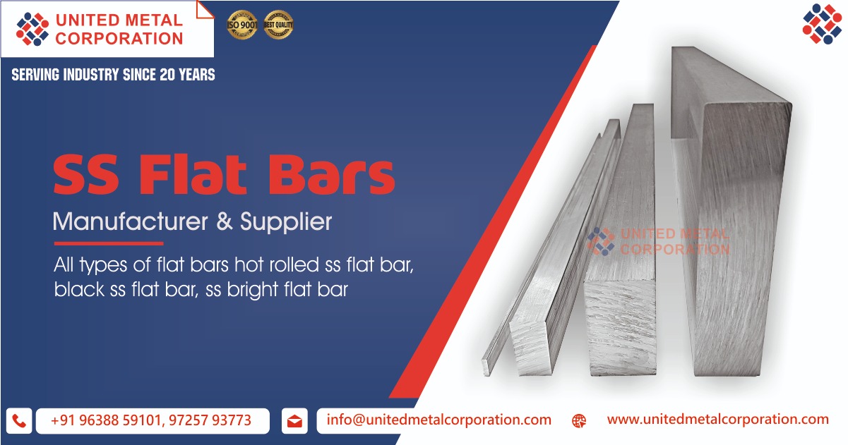 SS Flat Bars Supplier in Ahmedabad