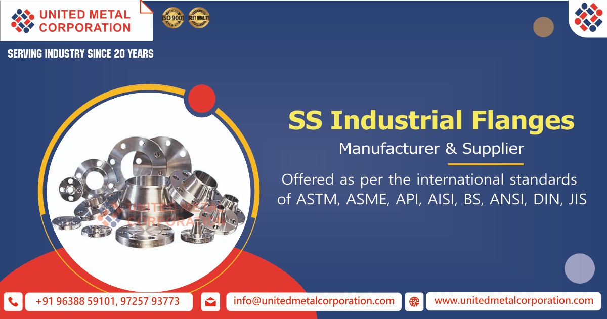 SS Industrial Flanges Supplier in Ahmedabad, Gujarat, India