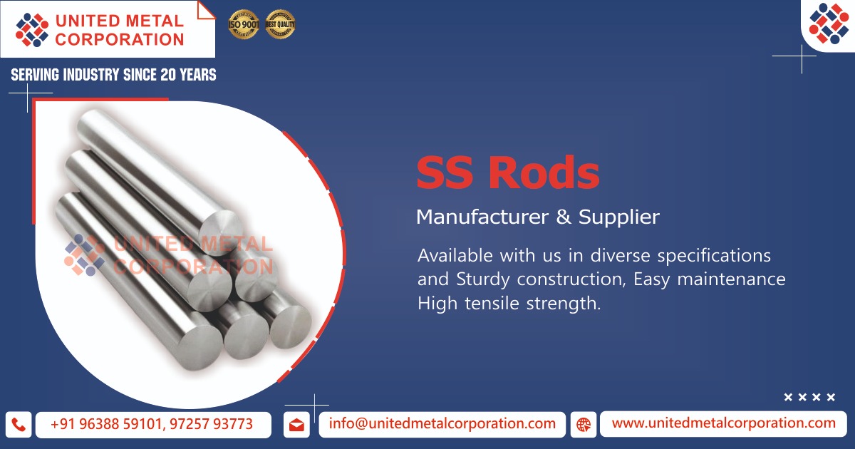 SS Rods Supplier in Ahmedabad, Gujarat, India