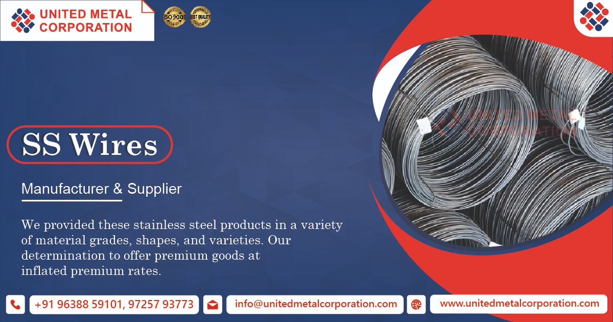 SS Wires Supplier in Ahmedabad, Gujarat, India
