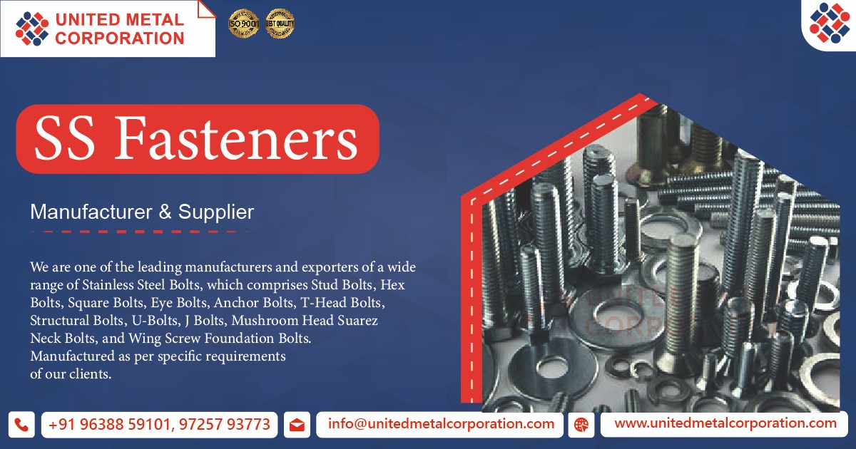 SS Fasteners Suppliers in Ahmedabad, Gujarat, India