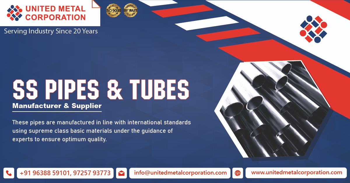 Supplier of SS Pipes & Tubes in India