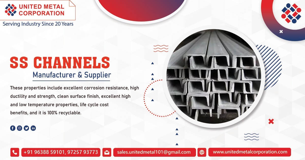 Supplier of Stainless Steel Channels in India