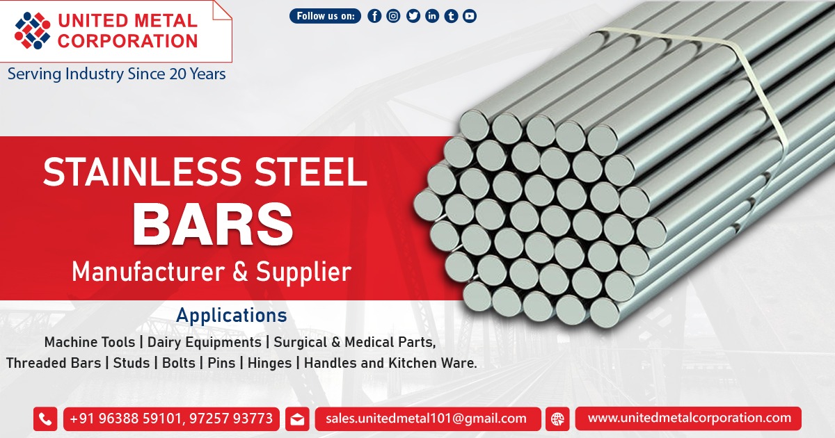 Supplier of SS Bars in India