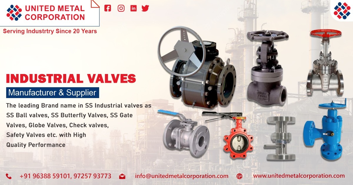 Top Supplier of Industrial Valves in India