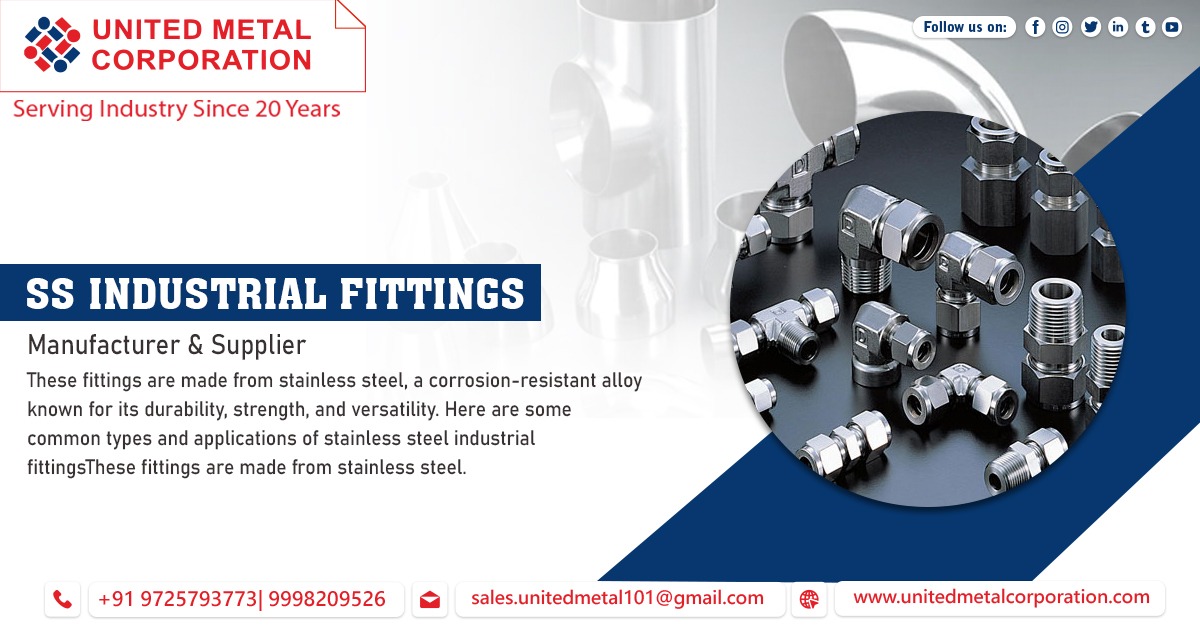 SS Industrial Fittings Supplier in India