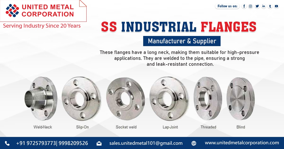 Best Supplier of SS Industrial Flanges in India