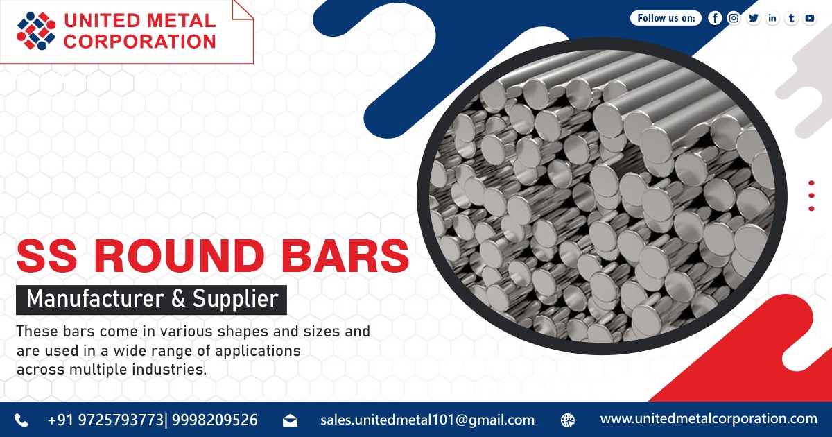 Top Supplier of SS Round Bars in India