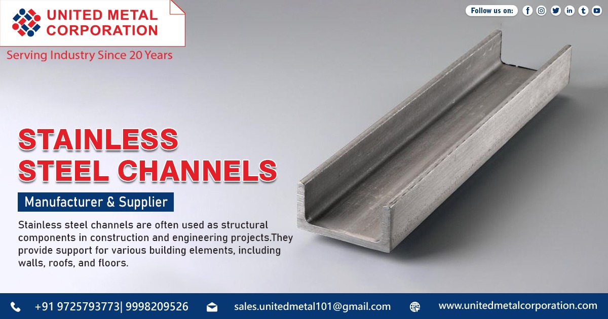 Supplier of SS Channels in Maharashtra