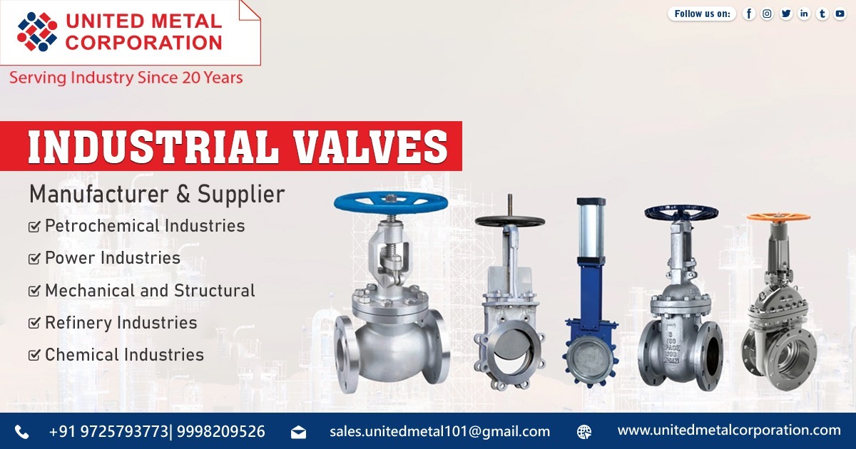 Supplier of SS Industrial Valves in Punjab