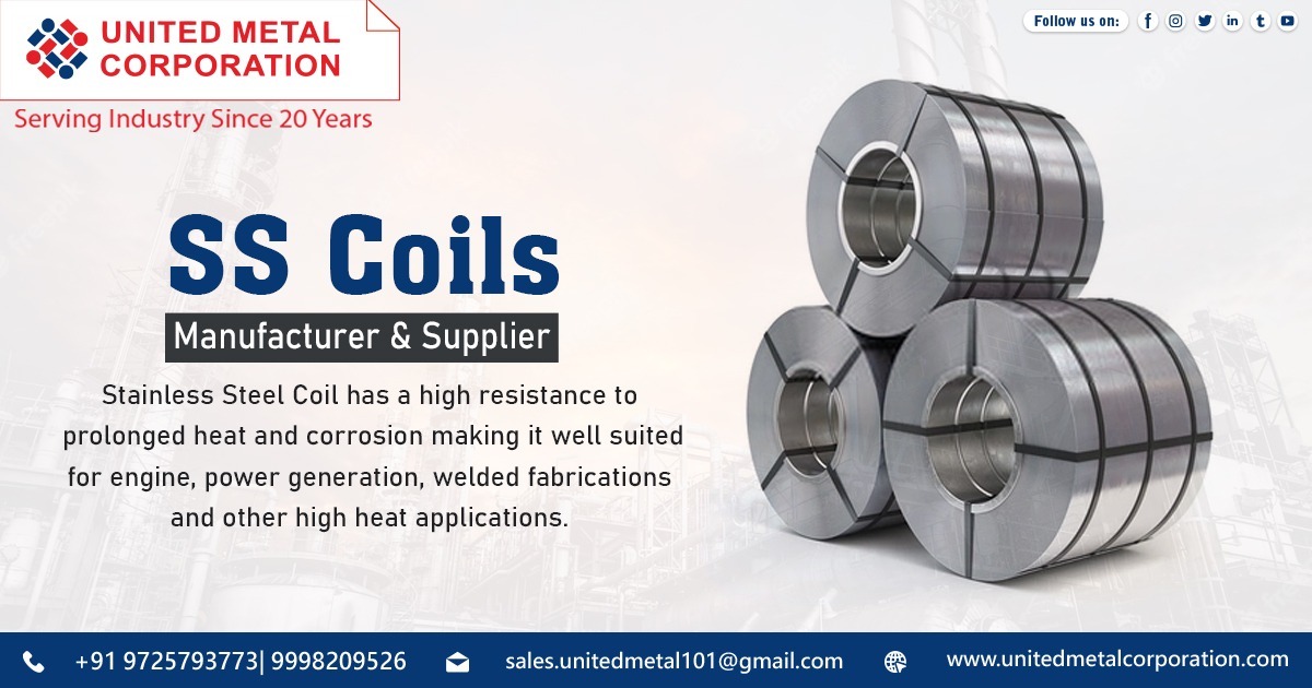 Supplier of Stainless Steel Coils in Rajasthan
