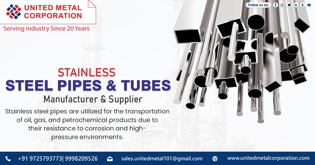Supplier of Stainless Steel Pipe and Tubes in Karnataka