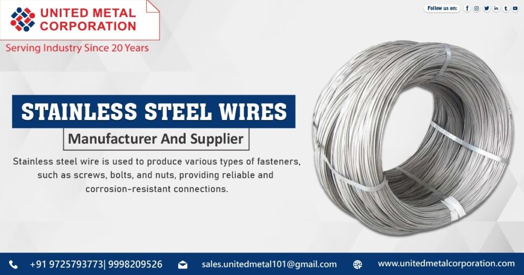 Supplier of Stainless Steel Wire in Karnataka United Metal