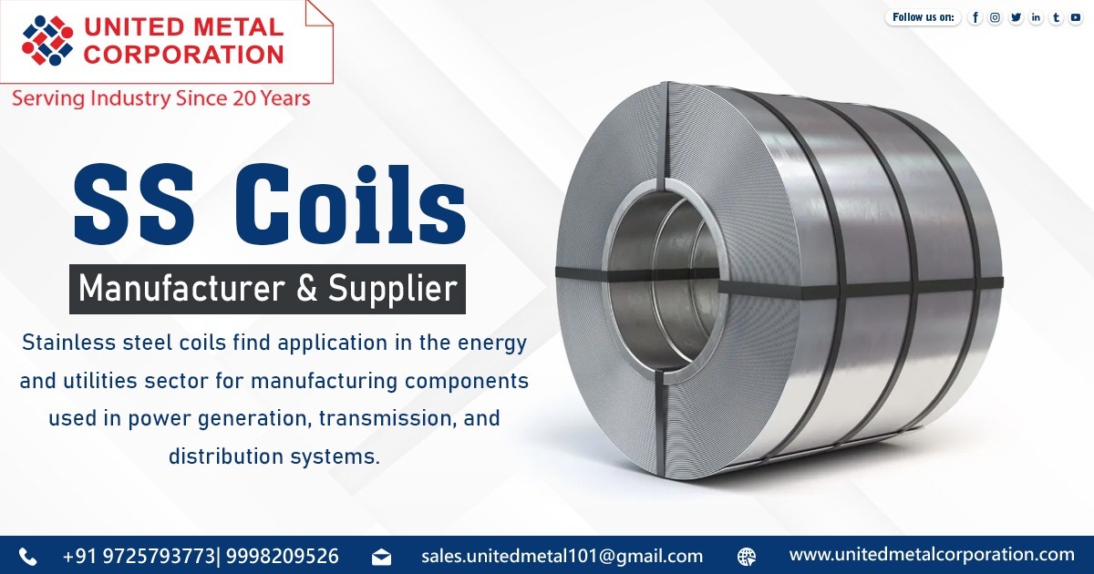 Top Supplier of Stainless Steel Coils in Tamil Nadu
