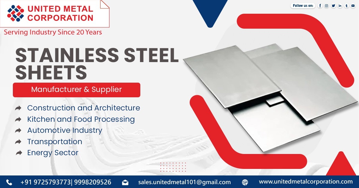 Top Supplier of Stainless Steel Sheets in Maharashtra