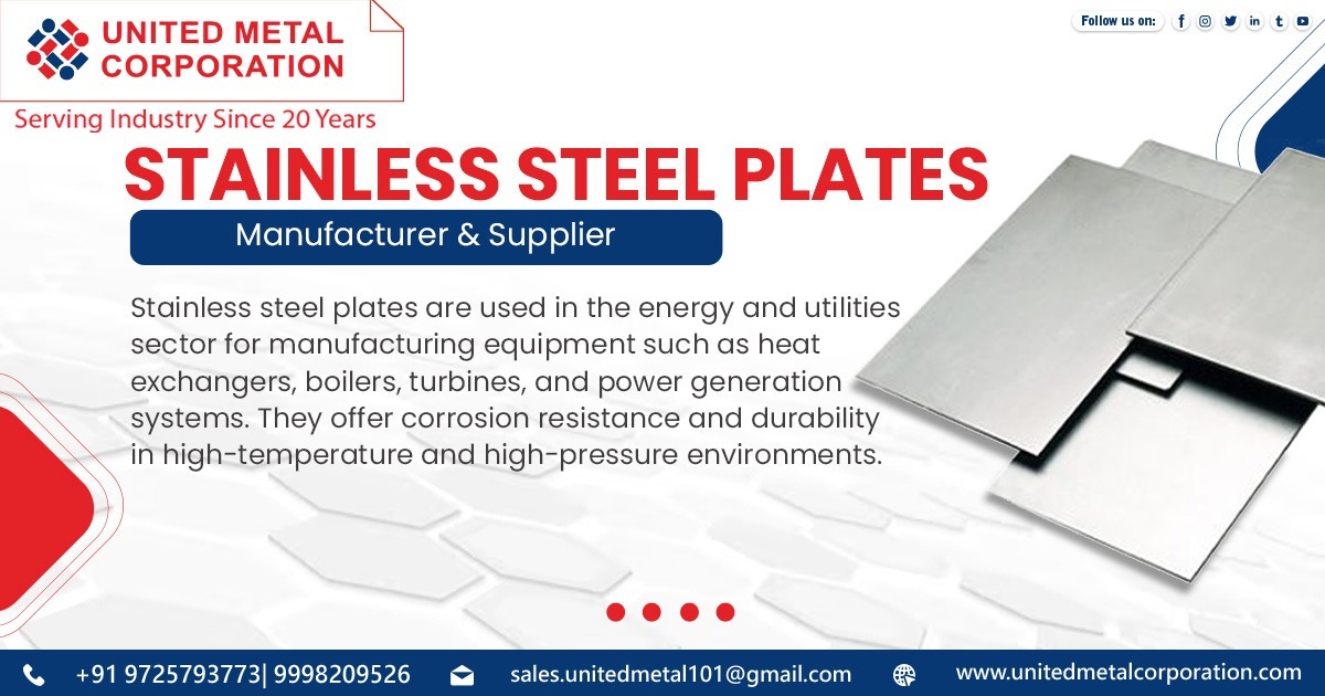 Supplier of Stainless Steel Plates in Punjab