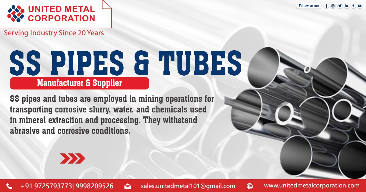 Supplier of Stainless Steel Pipes and Tubes in Bihar