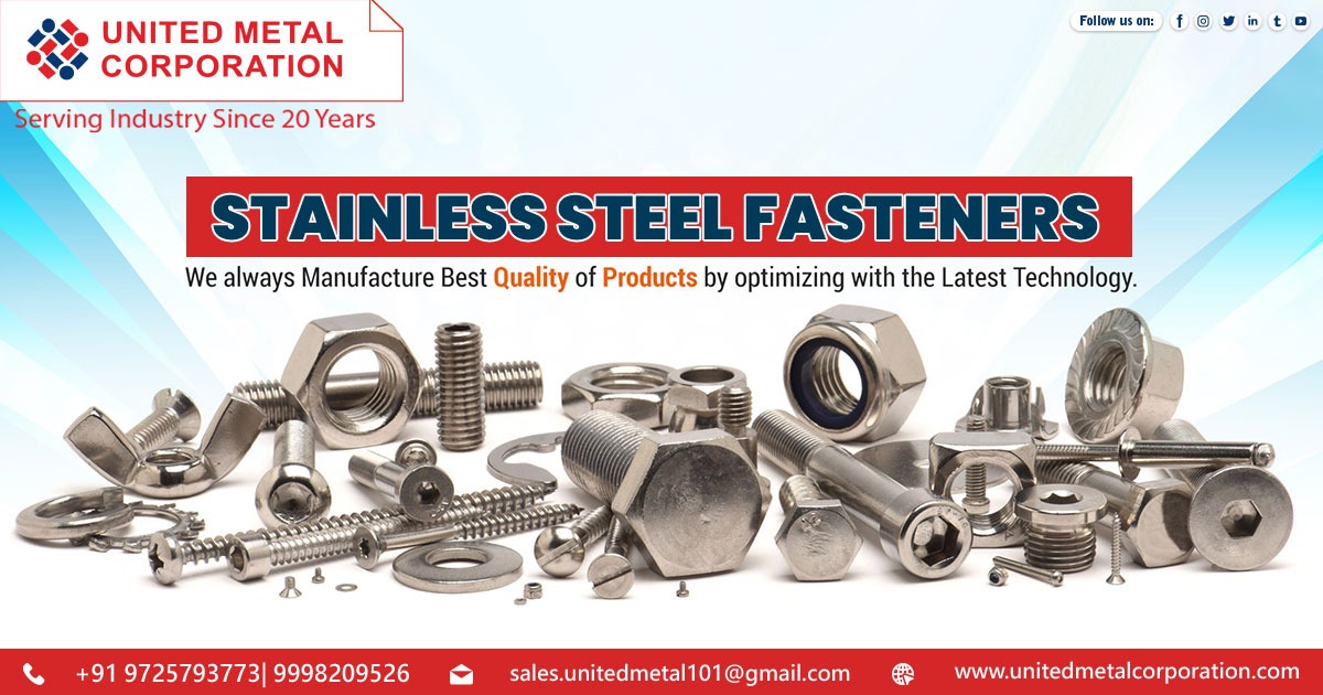 Supplier of Stainless Steel Fasteners in Tamil Nadu