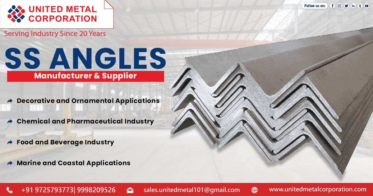 Supplier of Stainless Steel Angles in Punjab