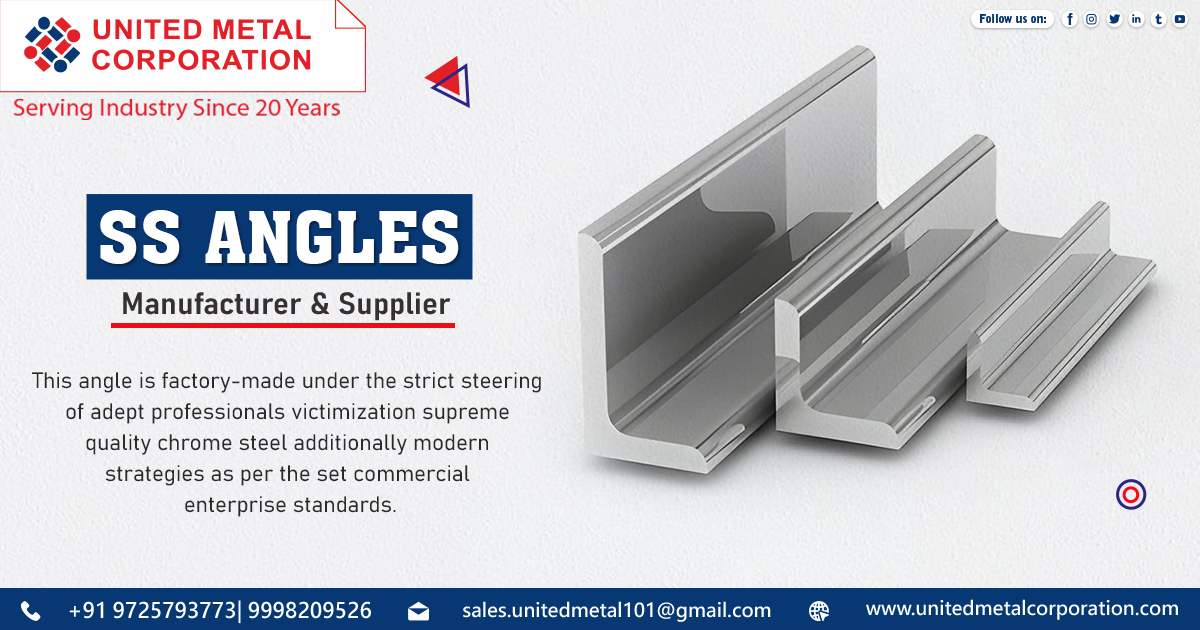 Supplier of Stainless Steel Angles in Pune