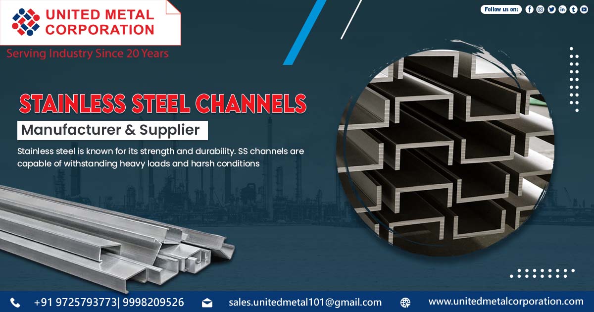Supplier of Stainless Steel Channels in Andhra Pradesh