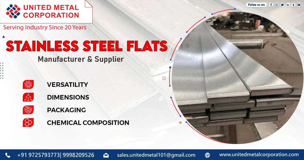Supplier of Stainless Steel Flats in Karnataka