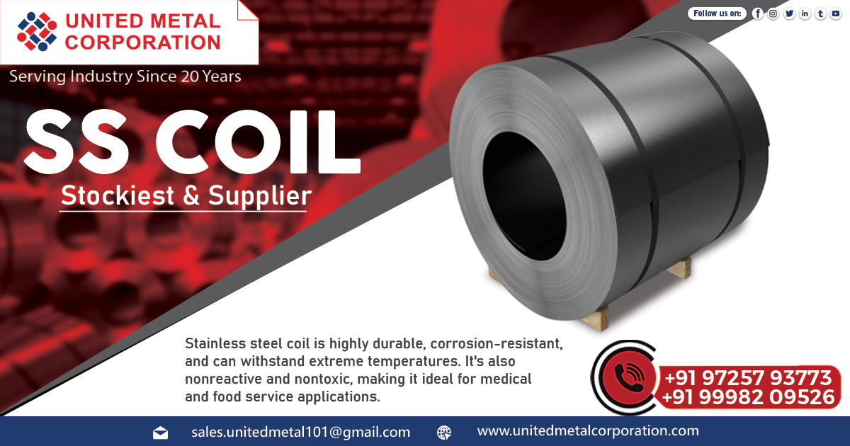 Supplier of Stainless Steel Coils in Mumbai