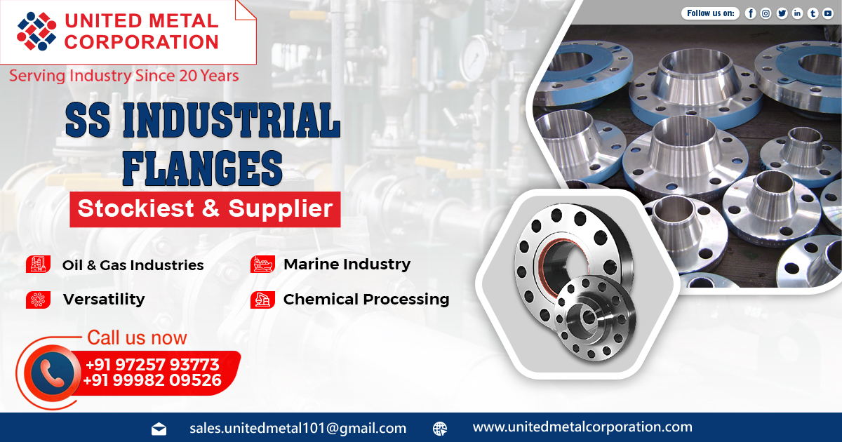 Supplier of SS Industrial Flanges in Andhra Pradesh