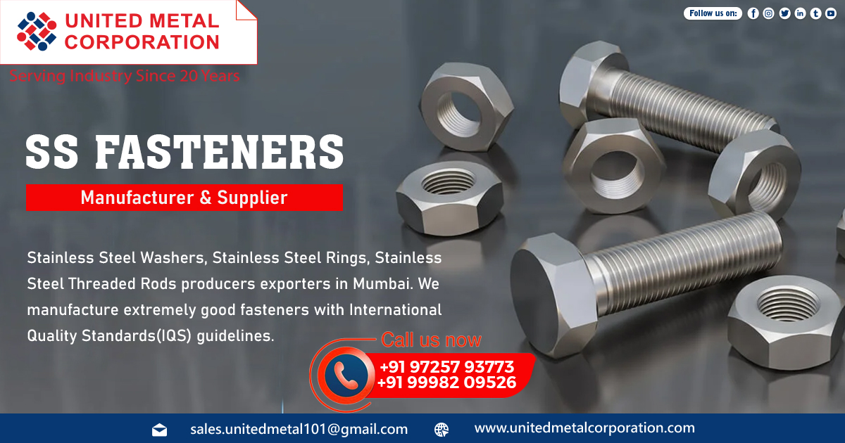 Supplier of SS Fasteners in Punjab