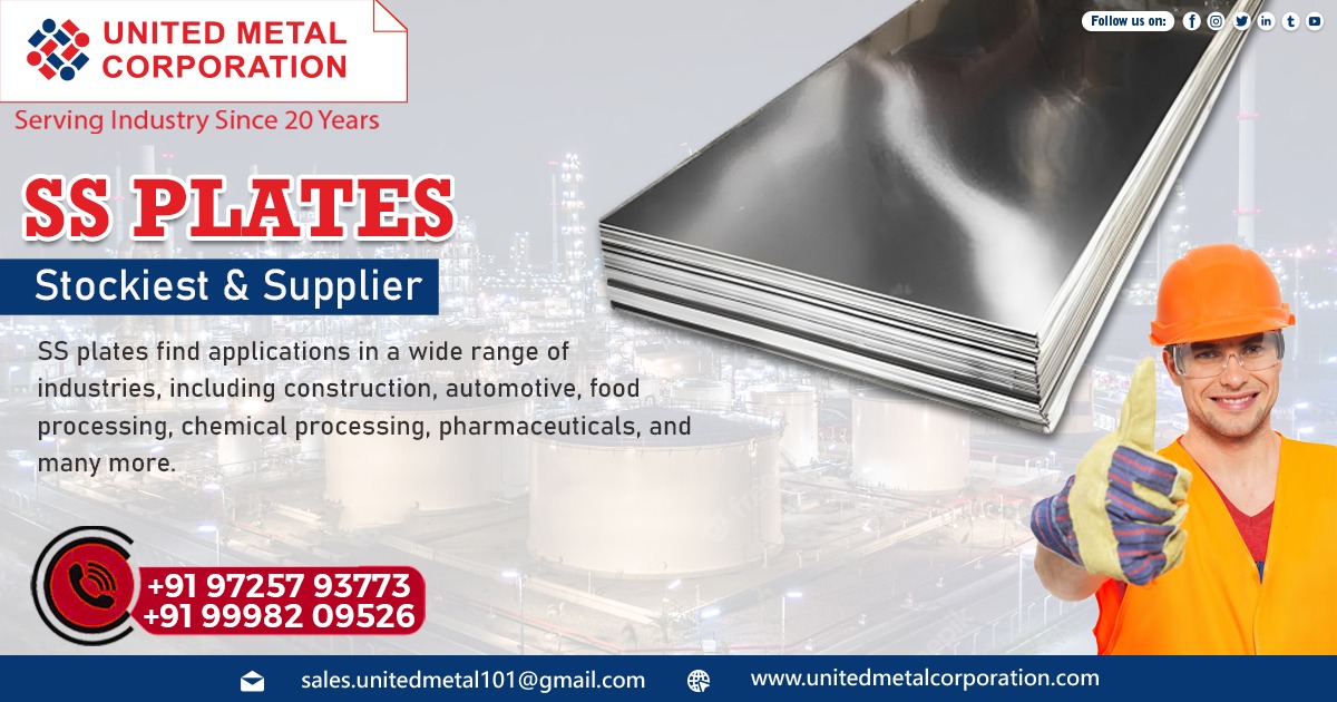 Supplier of Stainless Steel Plates in Tamil Nadu