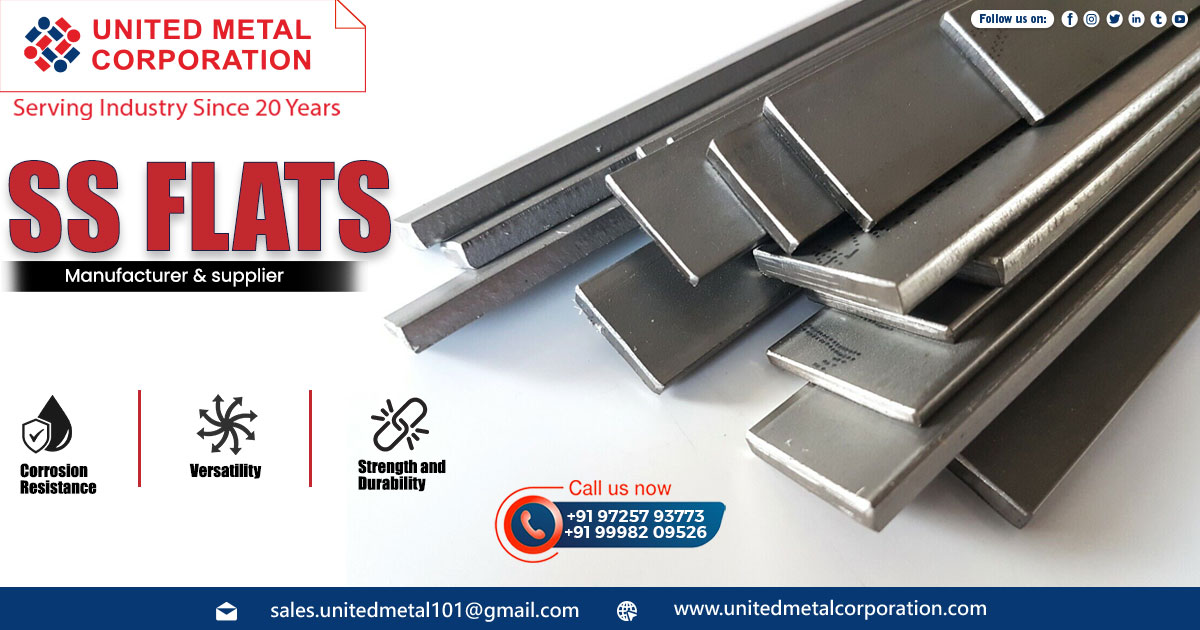 Supplier of Stainless Steel Flat in Madhya Pradesh