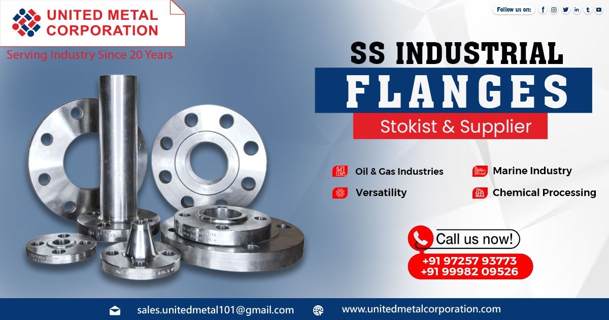 Supplier of SS Industrial Flanges in Tamil Nadu