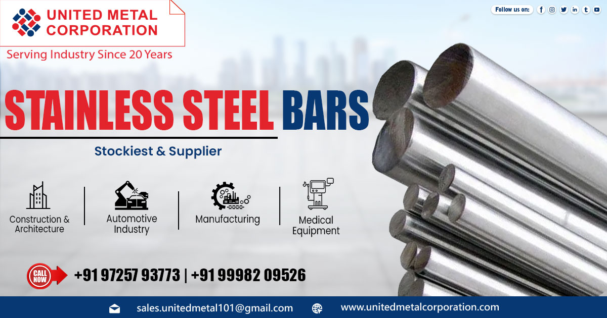 Supplier of Stainless Steel Bars in Telangana