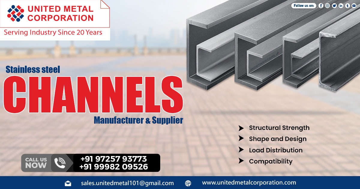 Supplier of Stainless Steel Channels in West Bengal