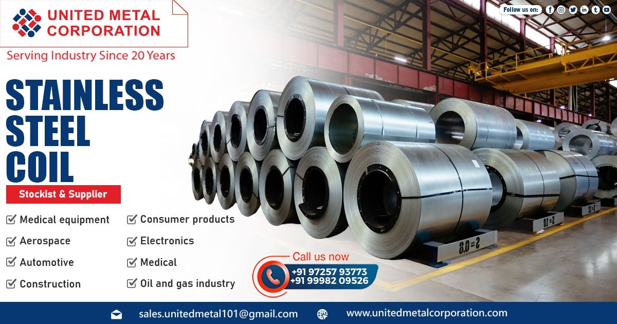 Supplier of Stainless Steel Coil in West Bengal