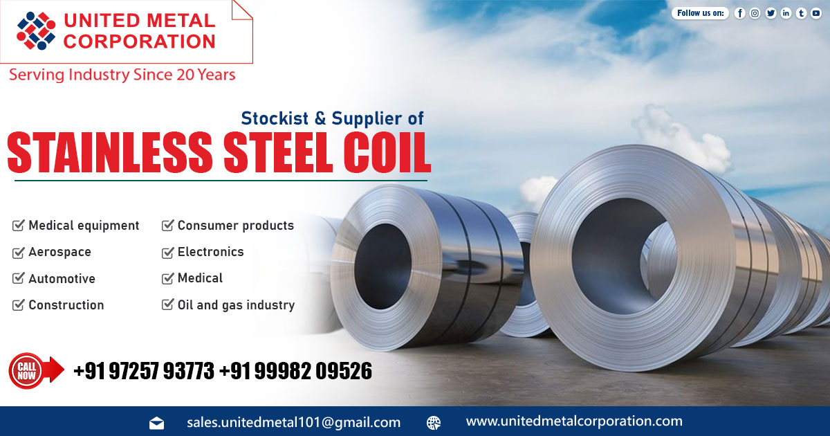 Supplier of Stainless Steel Coils in Telangana