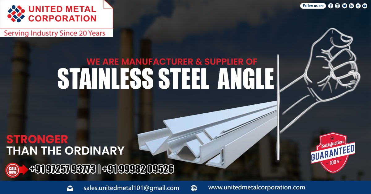 Supplier of Stainless Steel Angle in Kerala