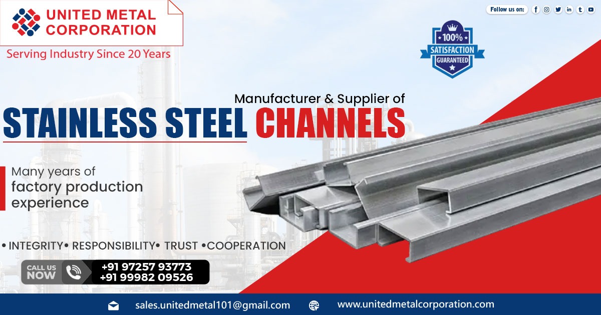 Supplier of Stainless Steel Channels in Karnataka